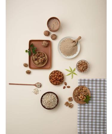 Damtuh Korean Walnut Almond Adlay Powder Meal Replacement Shake - 18g x 50 Sticks - Buy Online on GoSupps.com