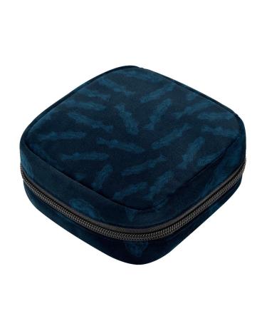 Fish Sanitary Napkin Storage Bags Period Bag for Teen Girls Pad Bags for Period for School Sanitary Pouch for Feminine Products Fish Sanitary Pad Storage Bag with Zipper for Teen Girls Women Ladies Multicoloured 15