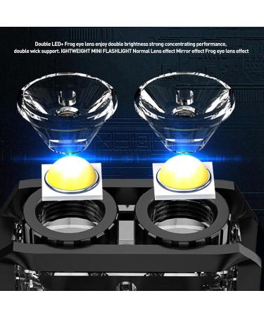 LED Key Chain Light Mini Keychain Flashlight with Clip 6 Gears Rechargeable Small Multi-Use Waterproof Light for Work Car Repair Emergency Black - Buy Online on GoSupps.com