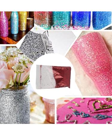  TEUOPIOE 50g Sparkly Sparkle Gorgeous Eye-Catching Sparkle Widely Used Easy Remove Glitter Craft Gift for V (Red) - Buy Online on GoSupps.com