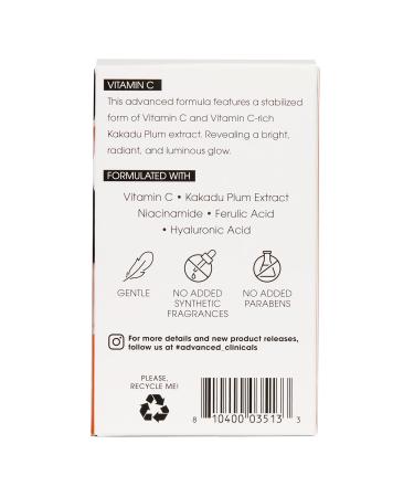 Advanced Clinicals Retinol Firming Cream + Retinol Travel Size Firming Cream + Vitamin C Brightening Face Gel Cream Set - Buy Online on GoSupps.com