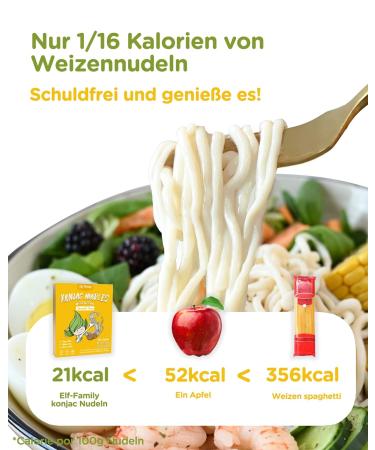 Buy Elf Family Low Carb Konjak Noodles - Gluten-Free Shirataki Pasta for Keto Diet | 240g x30 Box - Buy Online on GoSupps.com