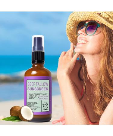 Sunscreen spray moisturizing sunscreen for the body 100 ml body lotions for sensitive skin suitable for daily use holidays sports swimming family and - Buy Online on GoSupps.com