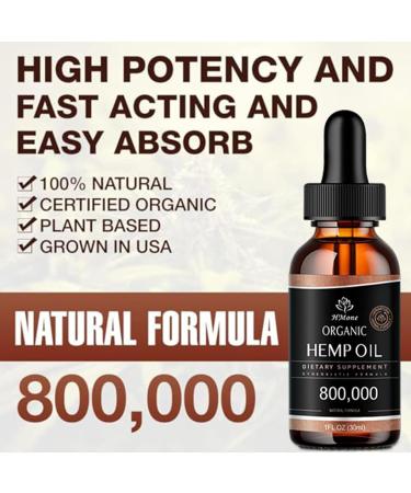 3 Pack Hemp Oil Drops for Pain Relief Skin Anxiety - High Potency Strength Organic High Potency Hemp Tincture - with C02 Extraction Vegan Non-GMO - Buy Online on GoSupps.com