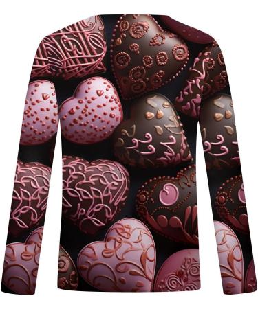 Men's Long Sleeve Tunic Sweatshirts | Comfy O-Neck Pullover Tee | Fashion Designer Blouse in Brown - Shop Medium Sizes Now - Buy Online on GoSupps.com