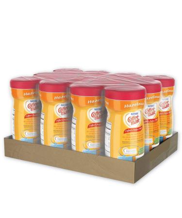 Coffee-Mate Hazelnut Non-Dairy Powdered Creamer 15oz Canister (12 Pack) - Buy Online on GoSupps.com
