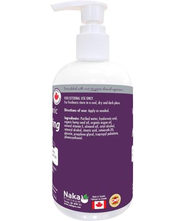 Naka Platinum Vegan+Organic SUPERIOR ABSORPTION MOISTURIZING LOTION with Hyaluronic Acid Organic Hemp Seed Oil Organic Argan Oil and Vitamin E - BONUS SIZE 340 ml (300+40 FREE) - Buy Online on GoSupps.com