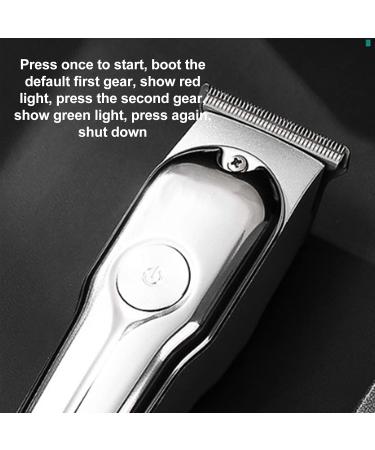 Electric Hair Clipper Stainless Steel Rust Proof Smooth Trimming for Travel Vacation Business Trips 5W - Buy Online on GoSupps.com