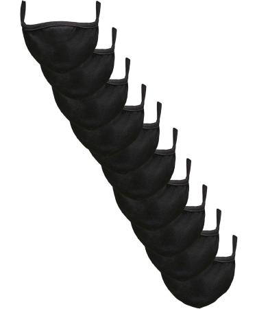 Buy Urban Classics Unisex Adult Everyday Mask - Pack of 10 Black One Size - International Shipping - Buy Online on GoSupps.com