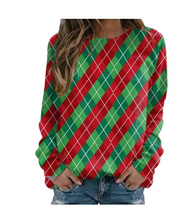 General Christmas women sweater rudolph reindeer elf Christmas sweater hoodover Christmas sweater Christmas sweaters sweatshirt xmas sweater shirt sweater women hoody with hood sweater women l-green xxl