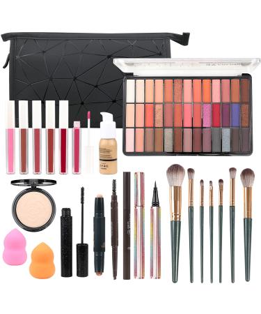 Makeup Kit for Women Full Kit, TooAemiS Professional Makeup Kit for Teens or Adult, All in One Makeup Sets Include Eyeshadow Palette Lipstick Concealer Foundation Mascara Loose Powder Etc 28