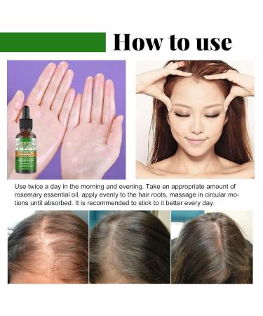 Aibyk's Hair Growth Oil - 30ml Rosemary & Pink Marine Oil for Healthy Shiny Hair - Natural Moisturizing Formula for All Hair Types - Buy Online on GoSupps.com
