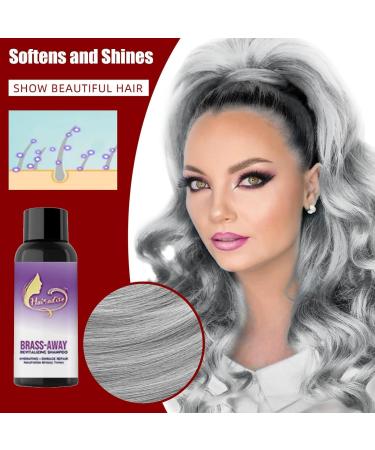 Violet Bleached Shampoo Made Gray After Dyeing Eliminates Brassy Prevents and Reduces Hair Loss and Supports Hair Growth 130ml - Buy Online on GoSupps.com