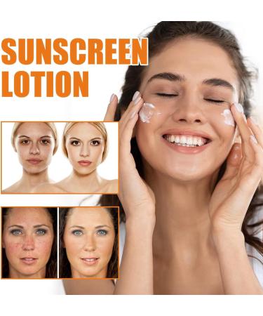 Sun Cream SPF 90 Face Sunscreen Suncream for High Sun Protection SPF 90 Face Moisturiser Hydrating Sunscreen Lotion Waterproof Sun Cream Against UVA & UVB Powerful Sun Lotion Sunscreen for Daily Use - Buy Online on GoSupps.com
