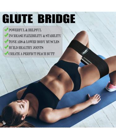 Resistance Bands for Legs and Butt | Set of 3 Hip & Booty Bands for Glute Training | Perfect for Squats & Workouts - Buy Online on GoSupps.com