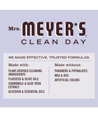 Mrs. Meyer's Lavender Body Wash 16 oz - Pack of 3 | Biodegradable Shower Gel with Essential Oils for Women and Men - Buy Online on GoSupps.com