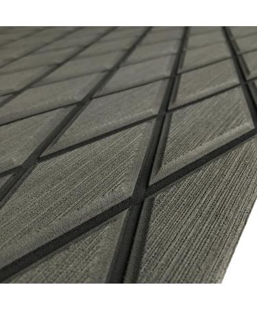 EVA Foam Boat Flooring Decking Sheet Pad 6mm Dark Grey | Anti-Skid Faux Teak Marine Flooring for Yacht Motorboat RV | 28x75 Inch - Buy Online on GoSupps.com