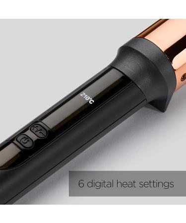 BaByliss Titanium Brilliance Large Conical Curling Wand 32-19mm - Black - Buy Online on GoSupps.com