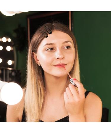 Snap Hair Clips for Women 12 Pieces Metal Snap Hair Clips Vintage Flat Hair Clips Metal Oval Tortoise Hair Clips Large Hair Snap Clips Non-slip Hair Styling Clips for Women Girls Thick Fine Thin Hair - Buy Online on GoSupps.com