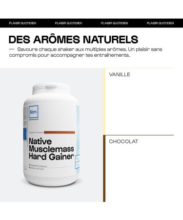 Musclemass Hard Gainer | Whey Protein Maltodextrin Dextrox | Weight Gain & Bodybuilding | Nutrimuscle | 1.8 kg Chocolate - Buy Online on GoSupps.com