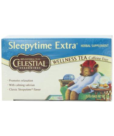 Celestial Seasonings Celestial Seasonings Sleepytime Extra 20 Teabags (Pack of 2 Total 40 Teabags)