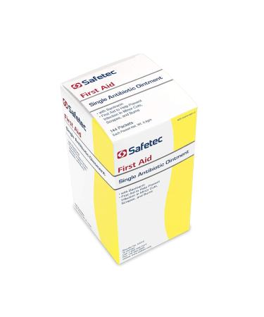 Buy Safetec Bacitracin Antibiotic Ointment - 9g Pouch 144 ct Box (12 Boxes/case) | Fast International Shipping - Buy Online on GoSupps.com