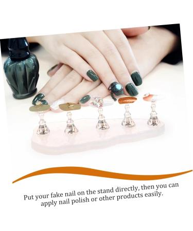 Beatifufu 1 Set Nail Supplies for Beginners Nail Holder Nail Stuff for Acrylic Nails Nail Accessories Nail Stand for Press on Nail Art Kits Nails Supply Nail Stands Nail Set Portable Magnet - Buy Online on GoSupps.com