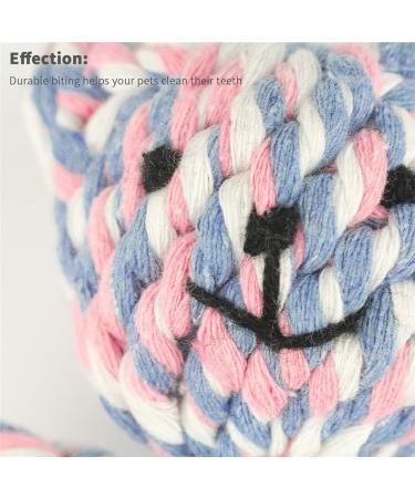 MEKEET Puppy Boredom Rope Toy - Natural Teeth Cleaning Chew Rope for Small Dogs - Bear Design - Buy Online on GoSupps.com