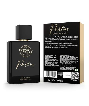 Bodyy Cupid Partos Perfume for Men - Citrusy Spicy Woody & Floral Notes - 100 ml - Buy Online on GoSupps.com