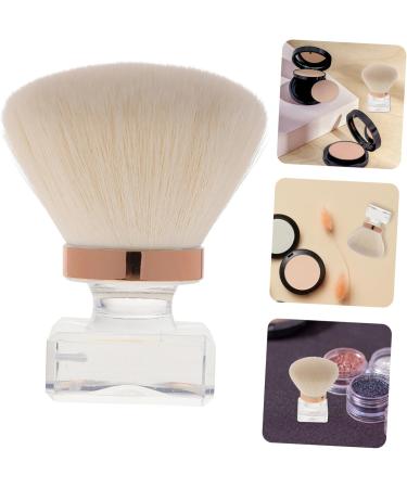 Beaupretty makeup brush foundation brush makeup powder brush blush brush for cheeks blush brush for women make up brush small powder brush artificial fiber white tool Miss round head - Buy Online on GoSupps.com