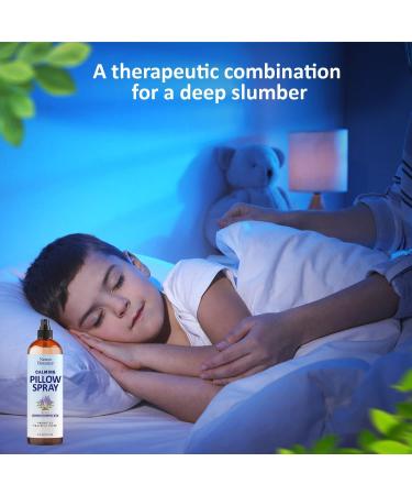 Calming Pillow Spray 8 floz - Pure Cedarwood & Lavender Essential Oils - Sleep Spray for Pillows & Bedding by Nexon Botanics - Buy Online on GoSupps.com