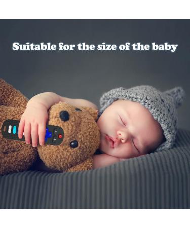 UWSIC Baby Silicone Teething Toy Remote Control Shape Teethers 2 Pcs - BPA Free, Black & Pink (6-18 Months) | Chew Toys - Buy Online on GoSupps.com