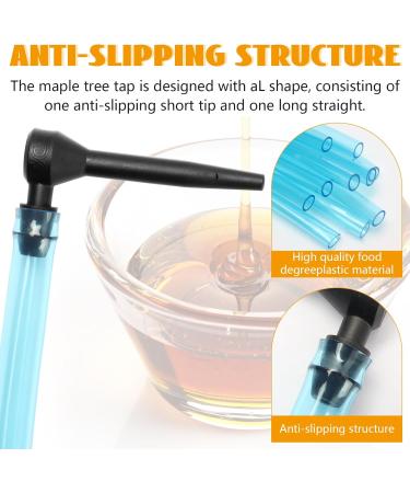 Maple Syrup Tree Tapping Kit 12 Maple Syrup Taps+12 Maple Tree Tubes Maple syrup Taps Spile Kit Food Grade Plastic Maple Sap Tap with Drop Line Tubes for Maple Syrup Supplies Spring Winter - Buy Online on GoSupps.com