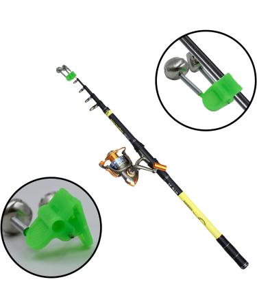 10 Pack Rod Tip Clamp Fishing Rod Bells Dual Alert Fishing Ring Alarm Clip - Buy Online on GoSupps.com