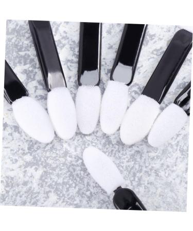 Baluue 400 Pcs Women Eyeshadow Brush Eyeshadow Sponge Double Sided Eyeshadow Brush Eye Makeup Brushes White - Buy Online on GoSupps.com