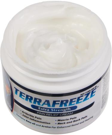 Terrafreeze Extra Strength Pain Relief Cream with Arnica & Emu Oil Effective Joint & Muscle Recovery for Back Neck & Shoulder Pain | Shop Worldwide - Buy Online on GoSupps.com