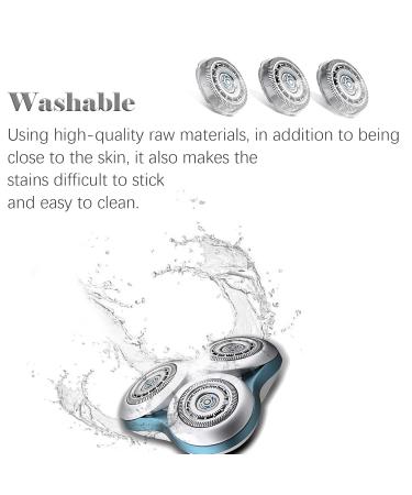 SH70 Replacement Heads for Philips Norelco 7000 Series - Compatible S7000 S7010 S7310 S7780 S7510 S7720 S7710 S7530 (3 Pack) - International Shipping Available - Buy Online on GoSupps.com