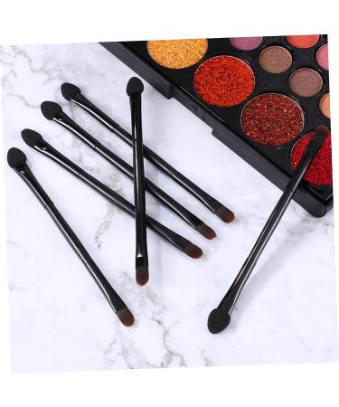 SOESFOUFU Powder Applicator 20pcs Double Eye Shadow Makeup Eyeshadow Disposable Lip Wands Brush for Makeup Miss Mix Sponge Brush - Buy Online on GoSupps.com