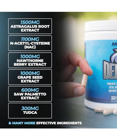 Huge Supplements Defend Cycle Support - On Cycle & Liver Assist with Milk Thistle, TUDCA, Hawthorn Berry - 120 Capsules - Buy Online on GoSupps.com