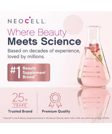 NeoCell Hair Skin and Nails Gummies | 80 Count | with Multi Collagen Advanced Bio-Peptides | Plus Vitamin C and Biotin | for Women and Men - Buy Online on GoSupps.com