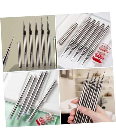 DRESSOOS Nail Art Drawing Pen Nail Painting Brush Manicure Drawing Tool Nail Line Pens Manicure Painting Nail Art Supplies Manicure Liner Manicure Tools Nail Art Liner Pen Nails Brush Pen 18.00X1.00X1.00CM As Shown 2 - Buy Online on GoSupps.com