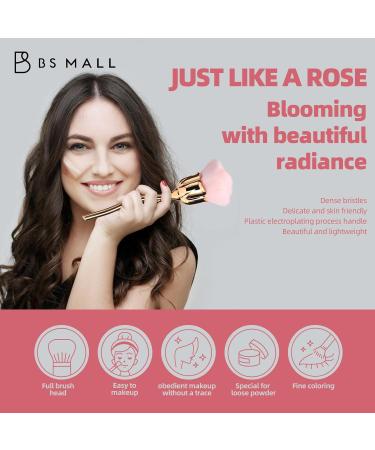BS-MALL Powder Brush Set - Rose Flower Shape Foundation & Eye Makeup Tools for Flawless Application | International Shipping Available - Buy Online on GoSupps.com