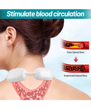 Top Neck Massage Device with Heat - 4 Modes 15 Intensity Levels Perfect for Men & Women | International Shipping Available - Buy Online on GoSupps.com