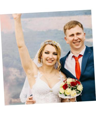 Healeved 4 Sets Bridal Diamond Headband Hair Ribbons for Wedding Headpieces Wedding Headband Headband Delicate Bridal Hairband Women Headbands Alloy Miss Rhinestones Accessories - Buy Online on GoSupps.com