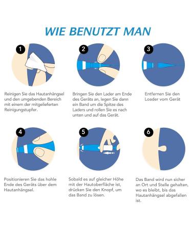 Skin Day Distant Car Skin Tag Remover Kit | Safe & Painless 2-in-1 Wart Removal | 20 Large & 20 Small Patches for 2-8 mm Tags - Buy Online on GoSupps.com