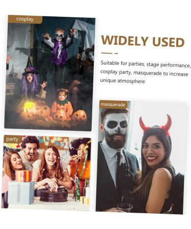 Hakidzel Adult Cosplay Set - Funny Old Man Fake Mustache & Glue-On Eyebrows for Halloween Costume - Buy Online on GoSupps.com