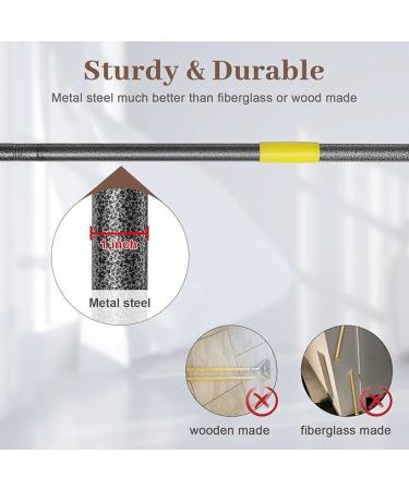 Mop Handle Commercial Heavy Duty - 60 inch Metal Commercial Mop Stick Side Gate Mop Head Replacement Holder for Floor Cleaning Clamp Mop Handle Quick Change for Wet Mop (1) - Buy Online on GoSupps.com