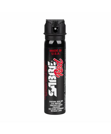SABRE Magnum 120 Pepper Spray, 40 Bursts, 12-Foot (4-Meter) Range, Extra Large 122 Gram Canister, UV Marking Dye, Flip Top Safety, Black - Buy Online on GoSupps.com