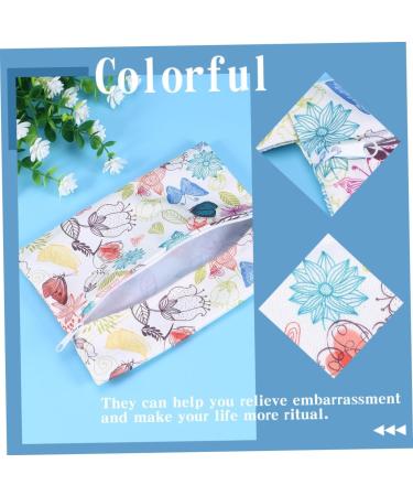 Healeeved 2-in-1 Storage Bag | Zipper Reusable Tampon Holder & Waterproof Diaper Bag | Beautiful Period Pocket for Daily Use - Buy Online on GoSupps.com