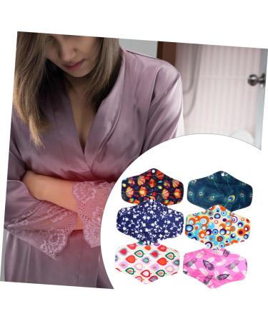 CliSpeed 6-Piece Storage Bags for Women's Menstrual Pads | Absorbent & Water-Resistant | 18.5x14cm | Carbon Fiber Frame | Perfect for Travel & Organization - Buy Online on GoSupps.com